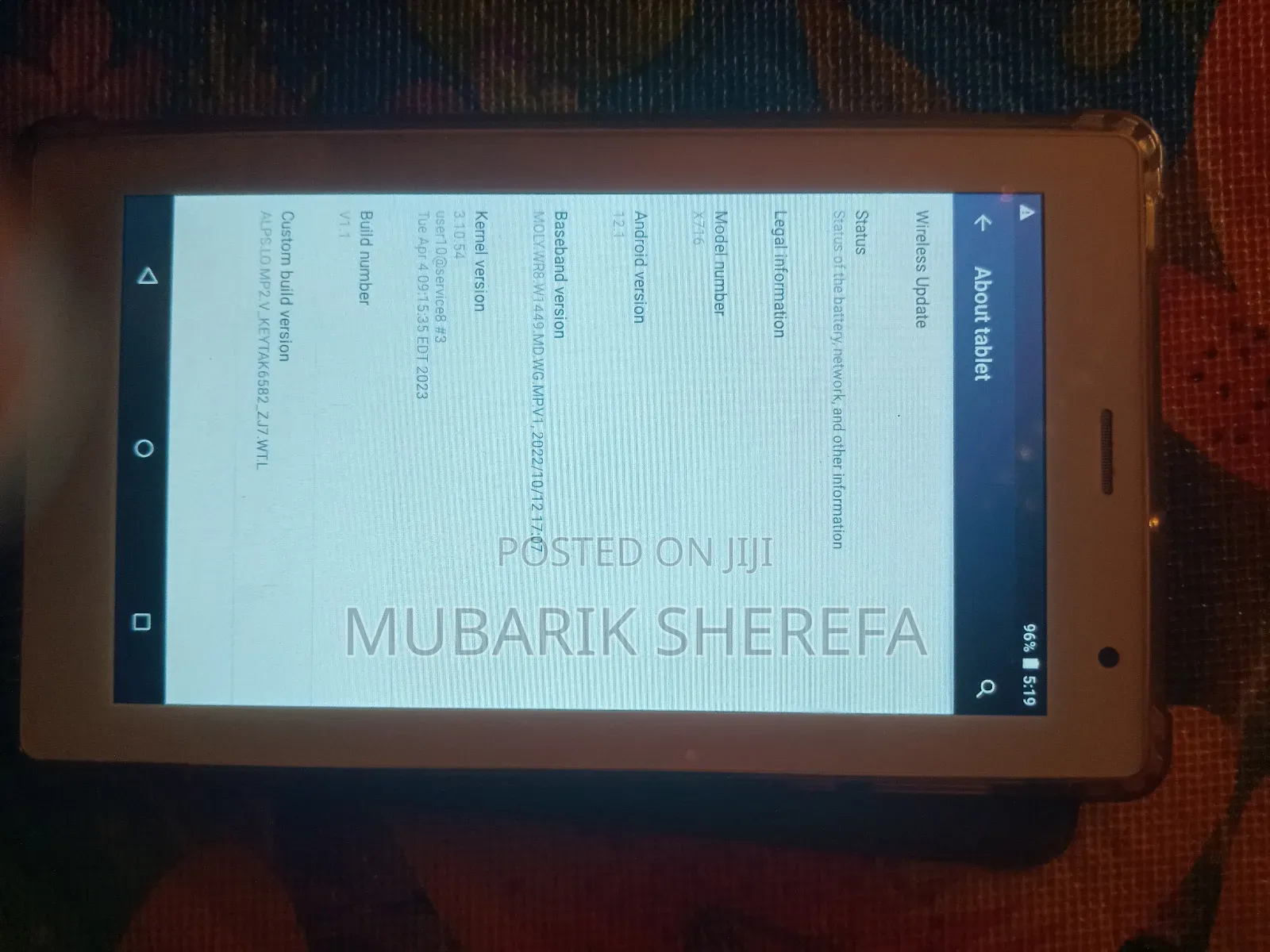 iTouch X702 256 GB White