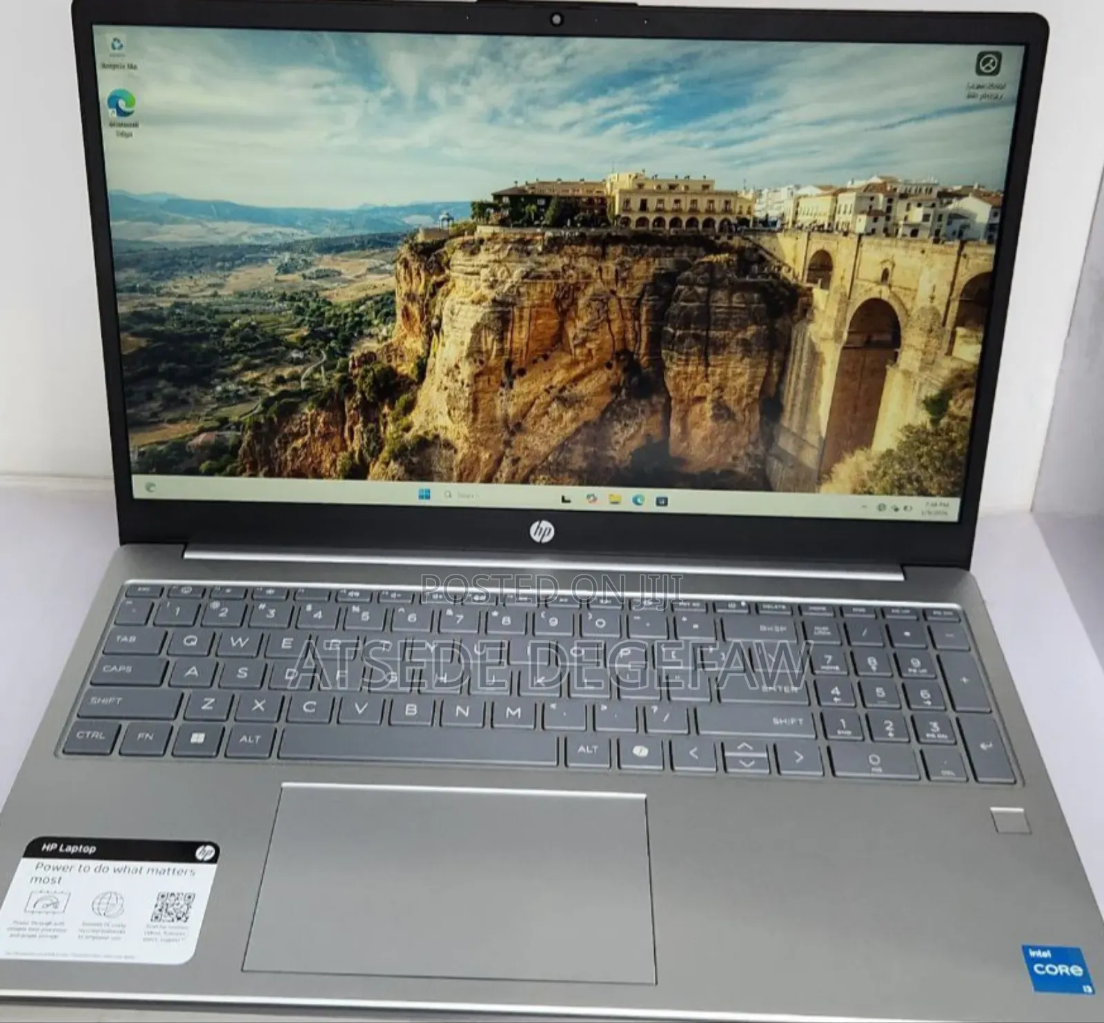 New Laptop HP Stream Notebook 8GB Intel Core I3 HDD 512GB