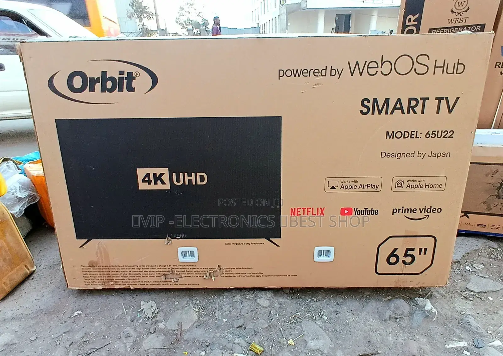 Orbit 65 Inch Tv Smart New 2023 Model Webos Hub Tv