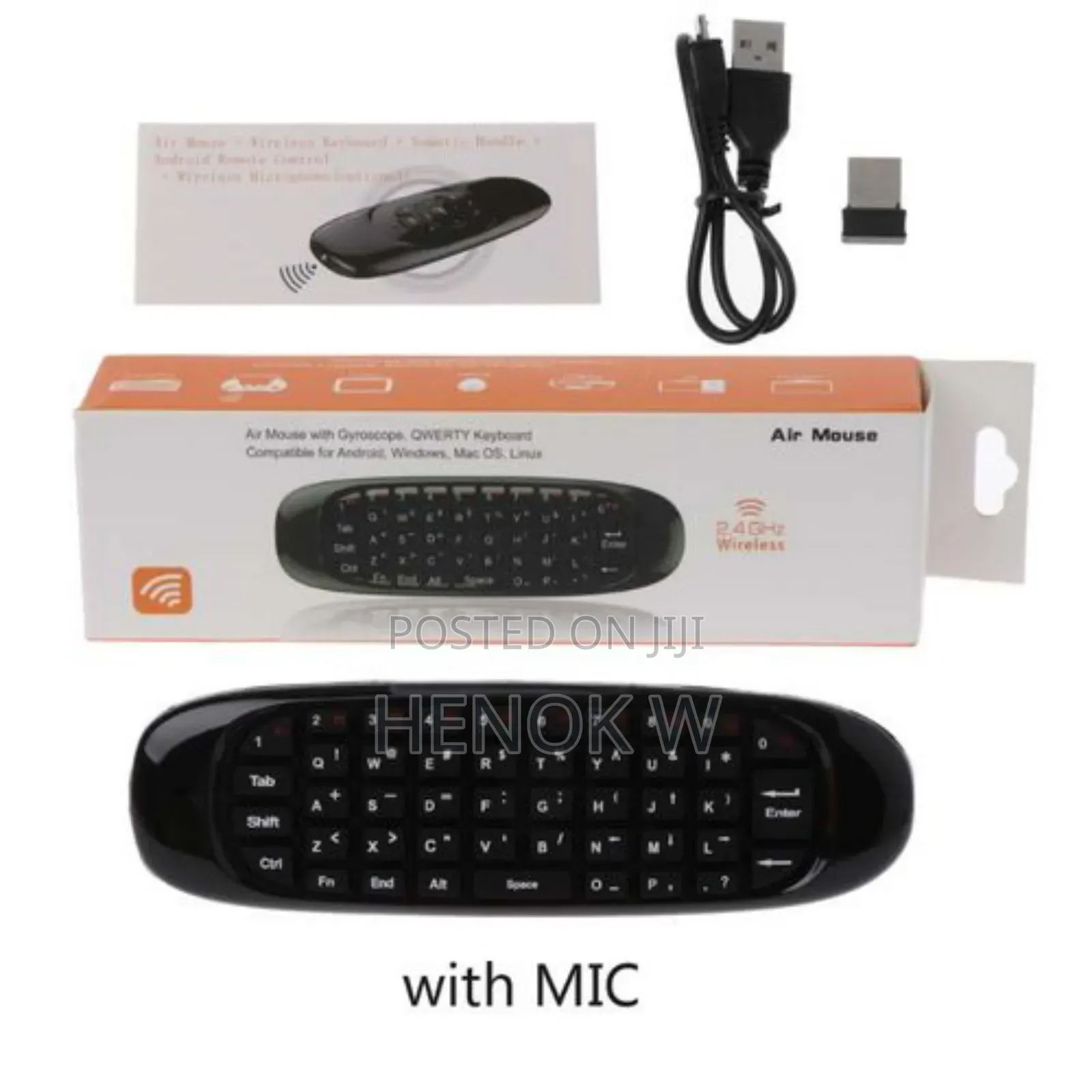 Wireless Tv Remote W Keyboard