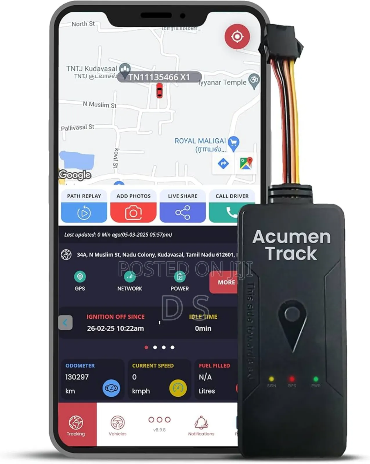 Real Time Gps With Motor Lock