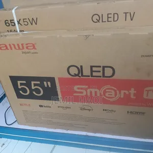 Alwa Smart Qled Tv 55 Inch Andraid Framless 2025 Model Japan