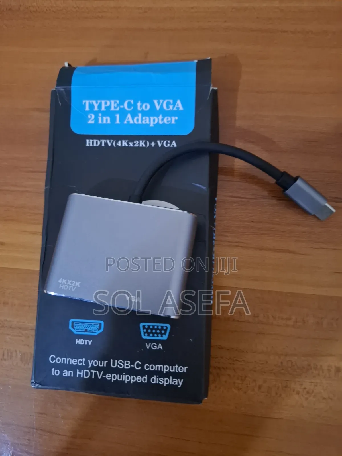 Type C to Hdmi and Vga
