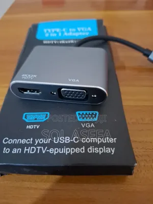 Type C to Hdmi and Vga