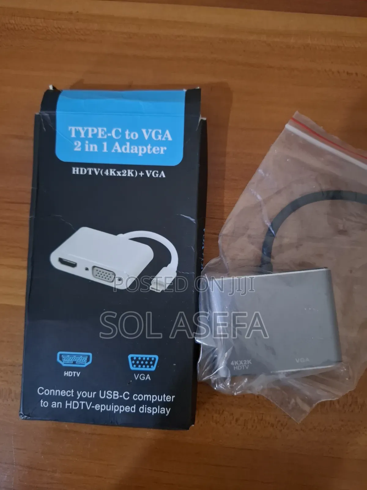 Type C to Hdmi and Vga