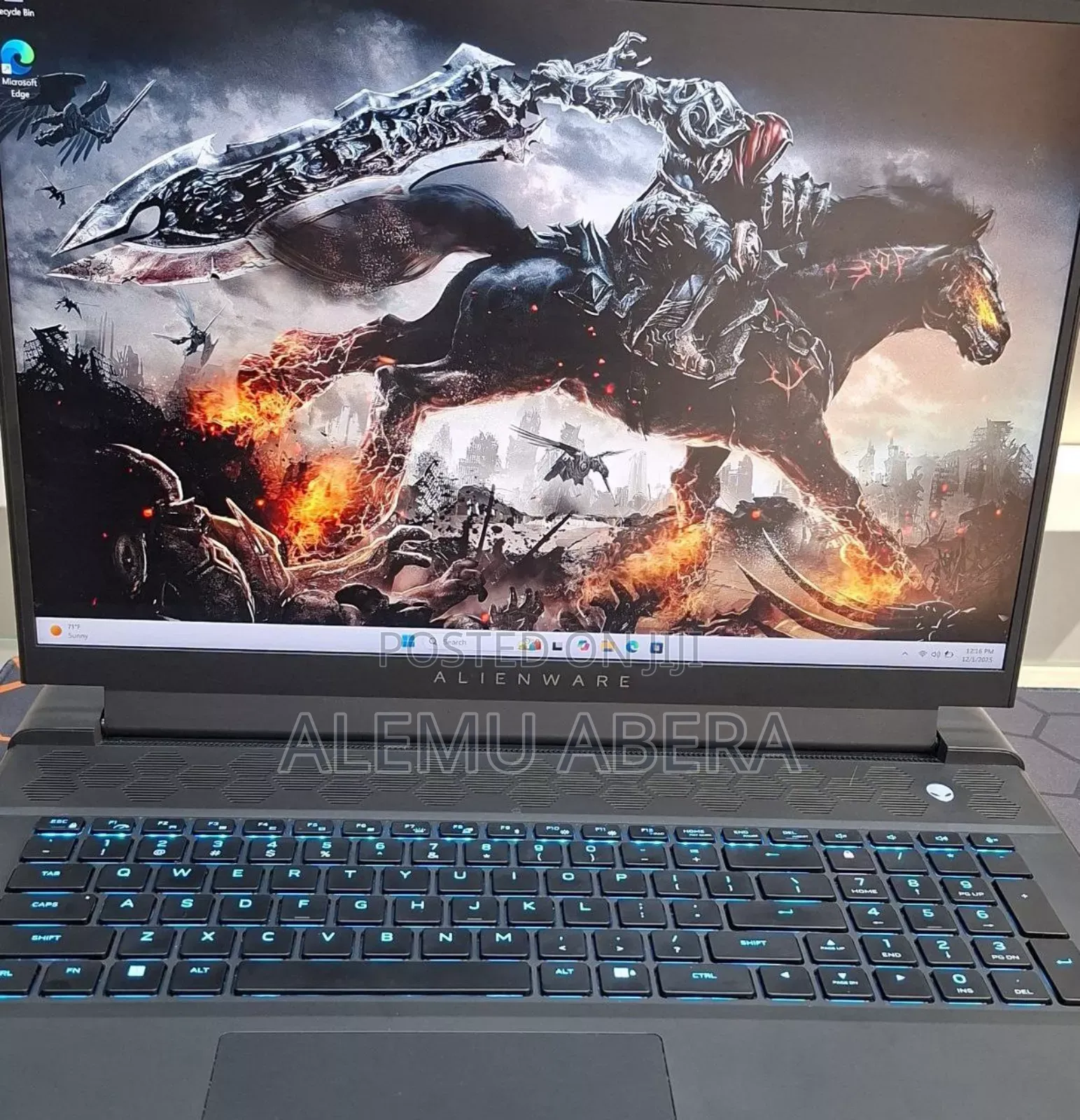 New Laptop Alienware M17x R2 32GB Intel Core I9 SSD 1T