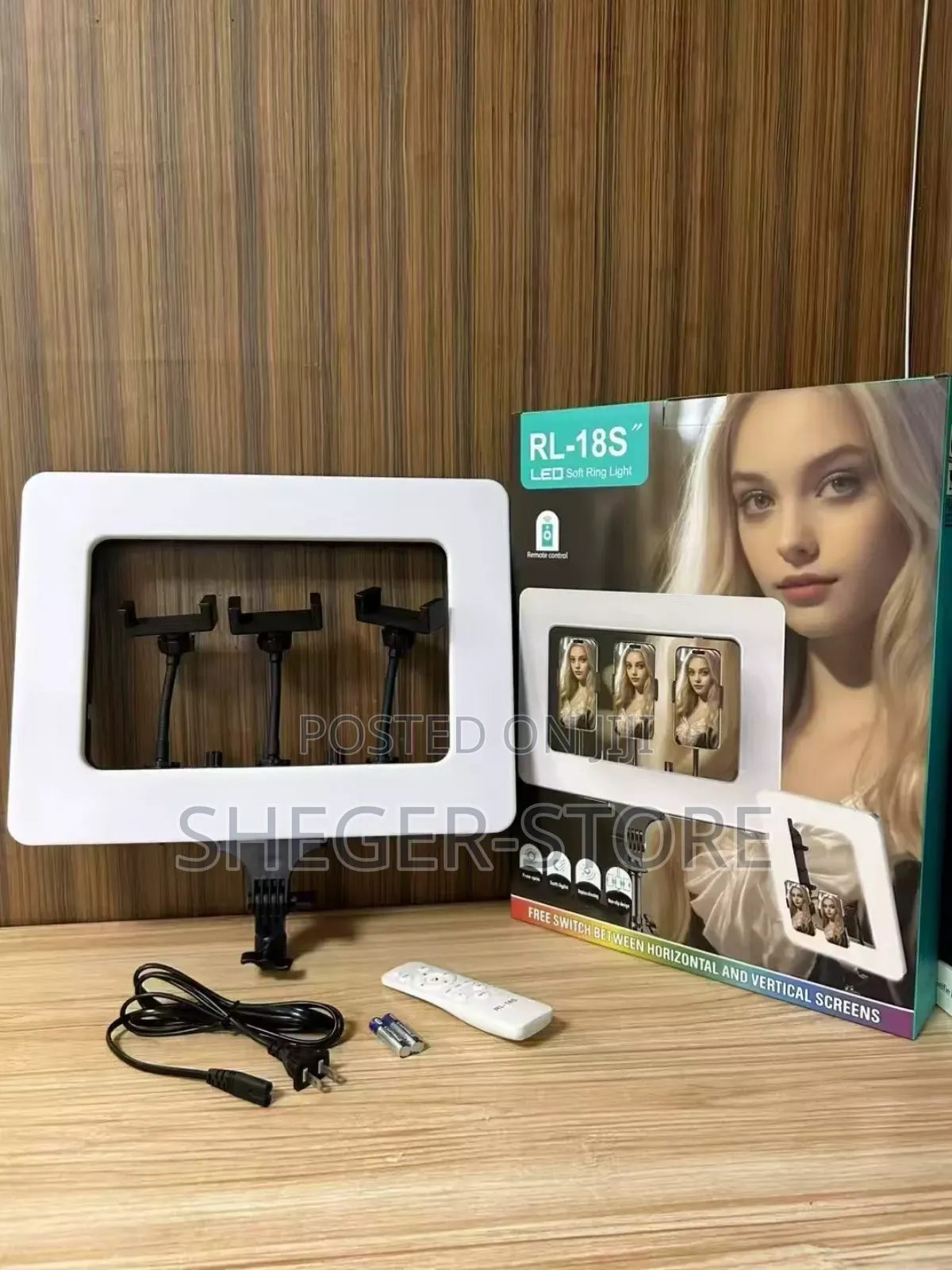 Orginal Rl-18s’ Led Soft Ringlight Pro( Enhance Your Content Creation)