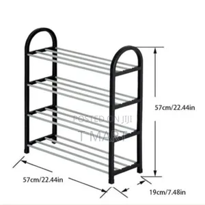 4 Tier Shoe Rack ባለ 4 ደረጃ ጫማ መደርደሪያ