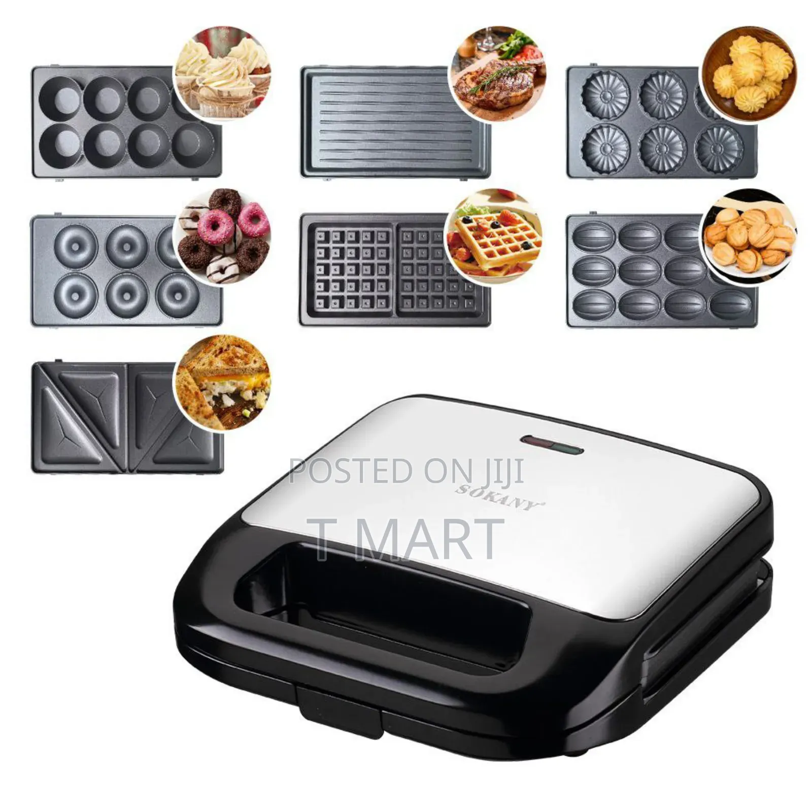 Sokany 7in1 Waffle Maker