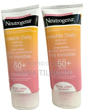 Neutrogena Invisible Daily Defense Sunscreen Lotion SPF 50+