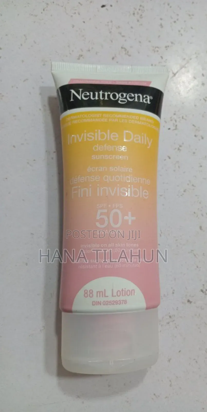 Neutrogena Invisible Daily Defense Sunscreen Lotion SPF 50+