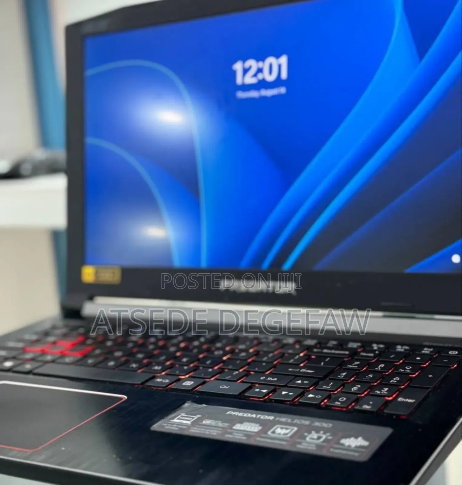 New Laptop Acer Predator Helios 500 16GB Intel Core I7 SSD 256GB