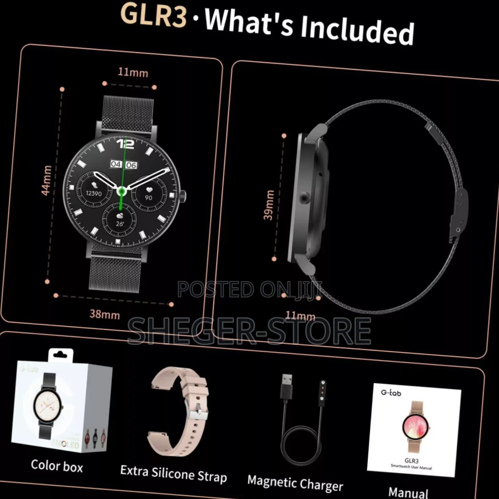 Orginal High Class Women G-Tab Glr3 Smartwatch