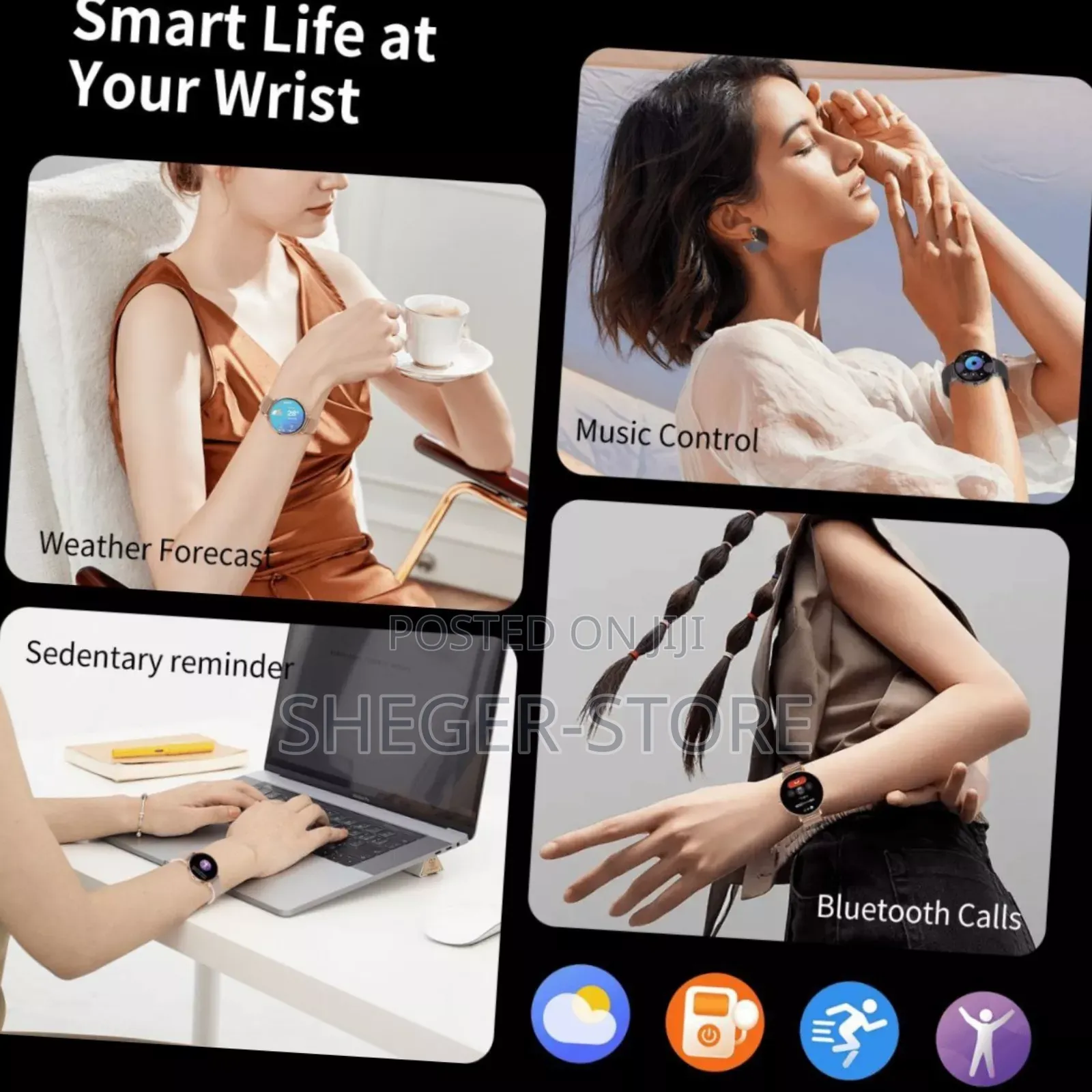 Orginal High Class Women G-Tab Glr3 Smartwatch