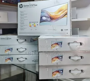 Brand New White Monitor Quantity Available Hp 27" Inch