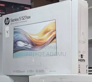 Brand New White Monitor Quantity Available Hp 27" Inch