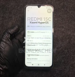 New Xiaomi Redmi 15C 4G 256 GB Black