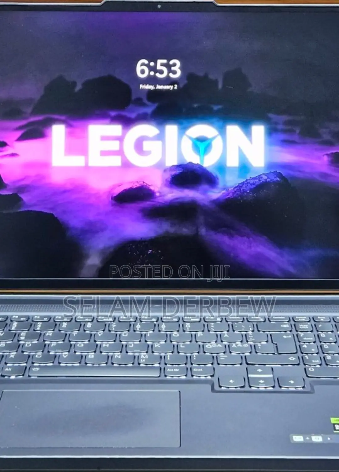 New Laptop Lenovo Legion 5 16GB AMD Ryzen 7 SSD 512GB