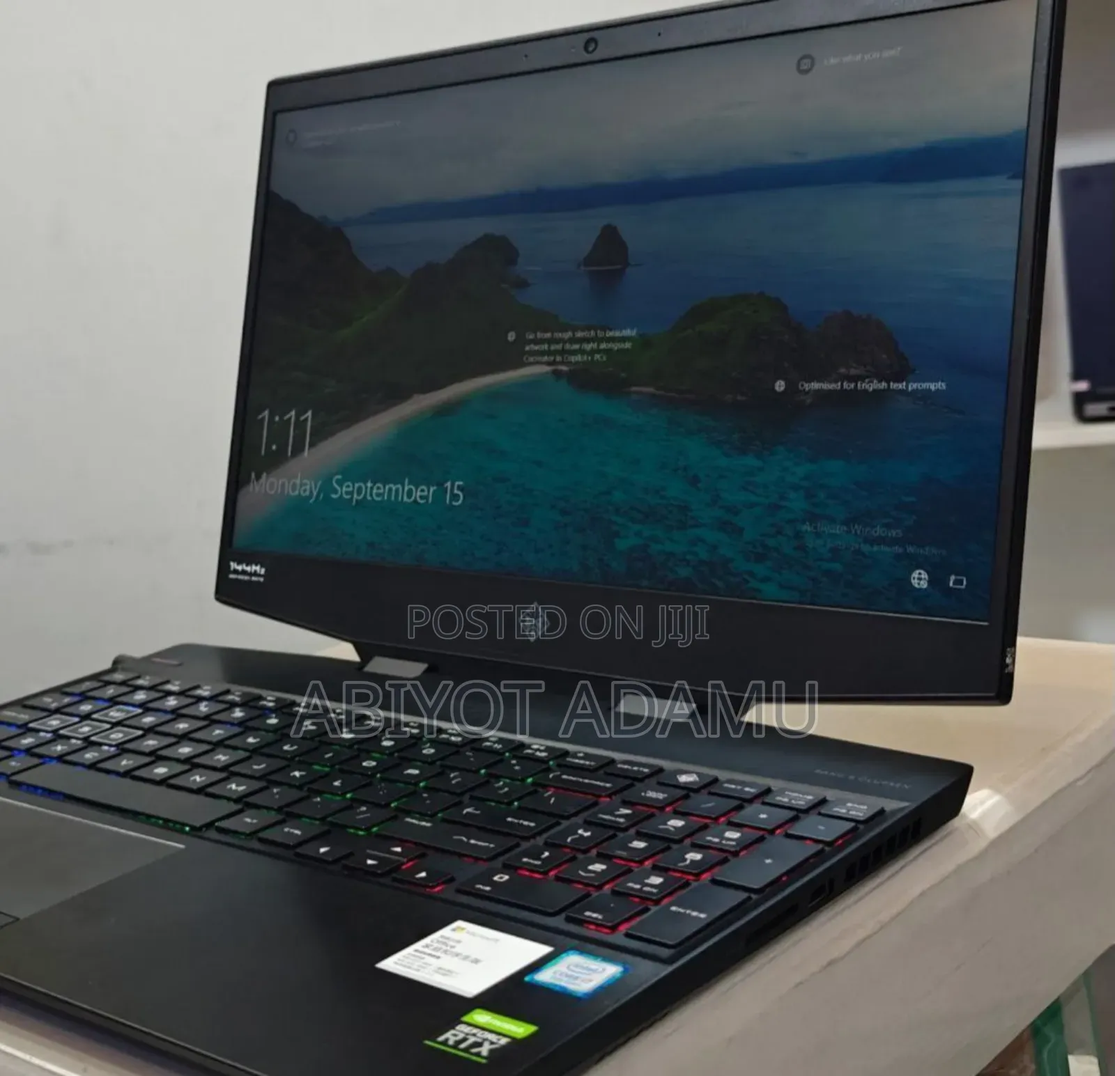 New Laptop HP Omen 15 16GB Intel Core I7 SSD 512GB