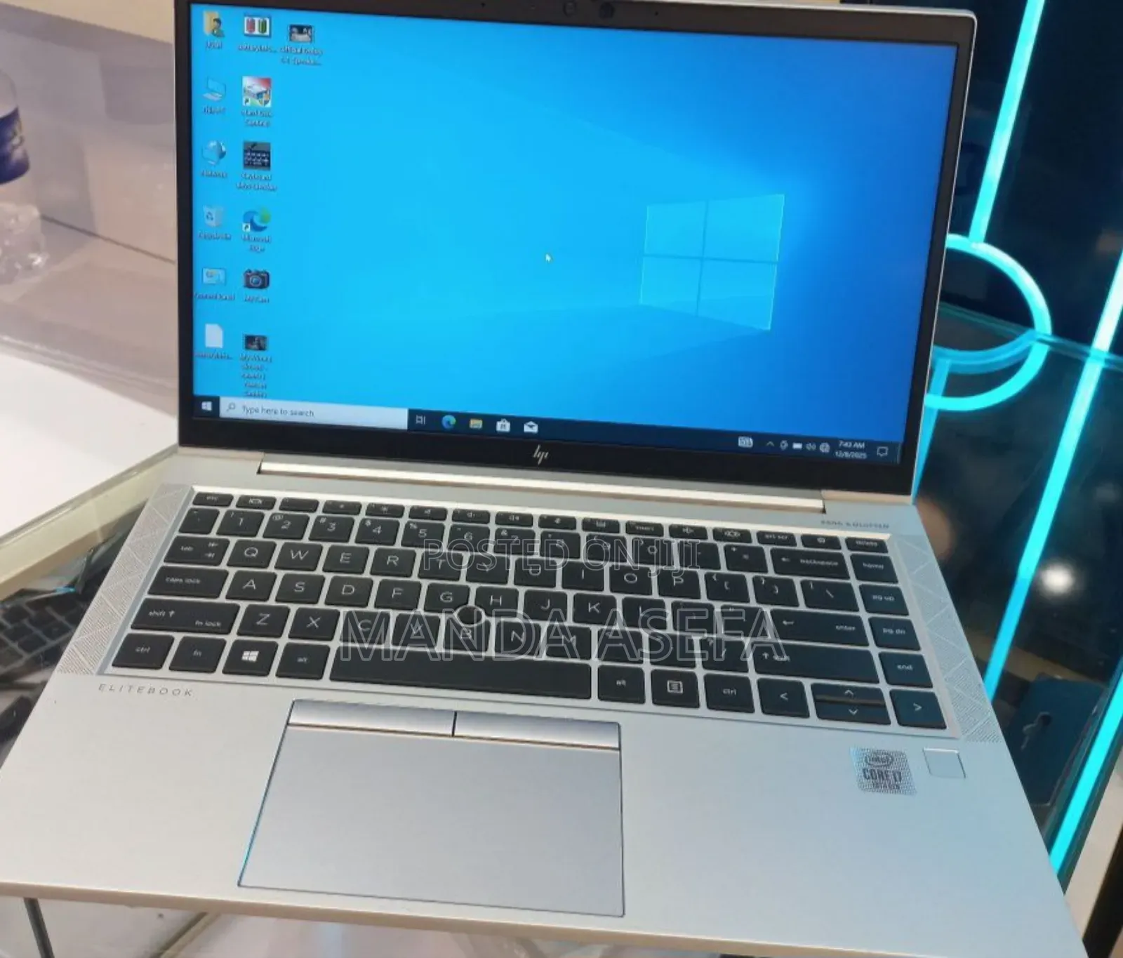 New Laptop HP EliteBook 840 G7 16GB Intel Core I7 SSD 512GB
