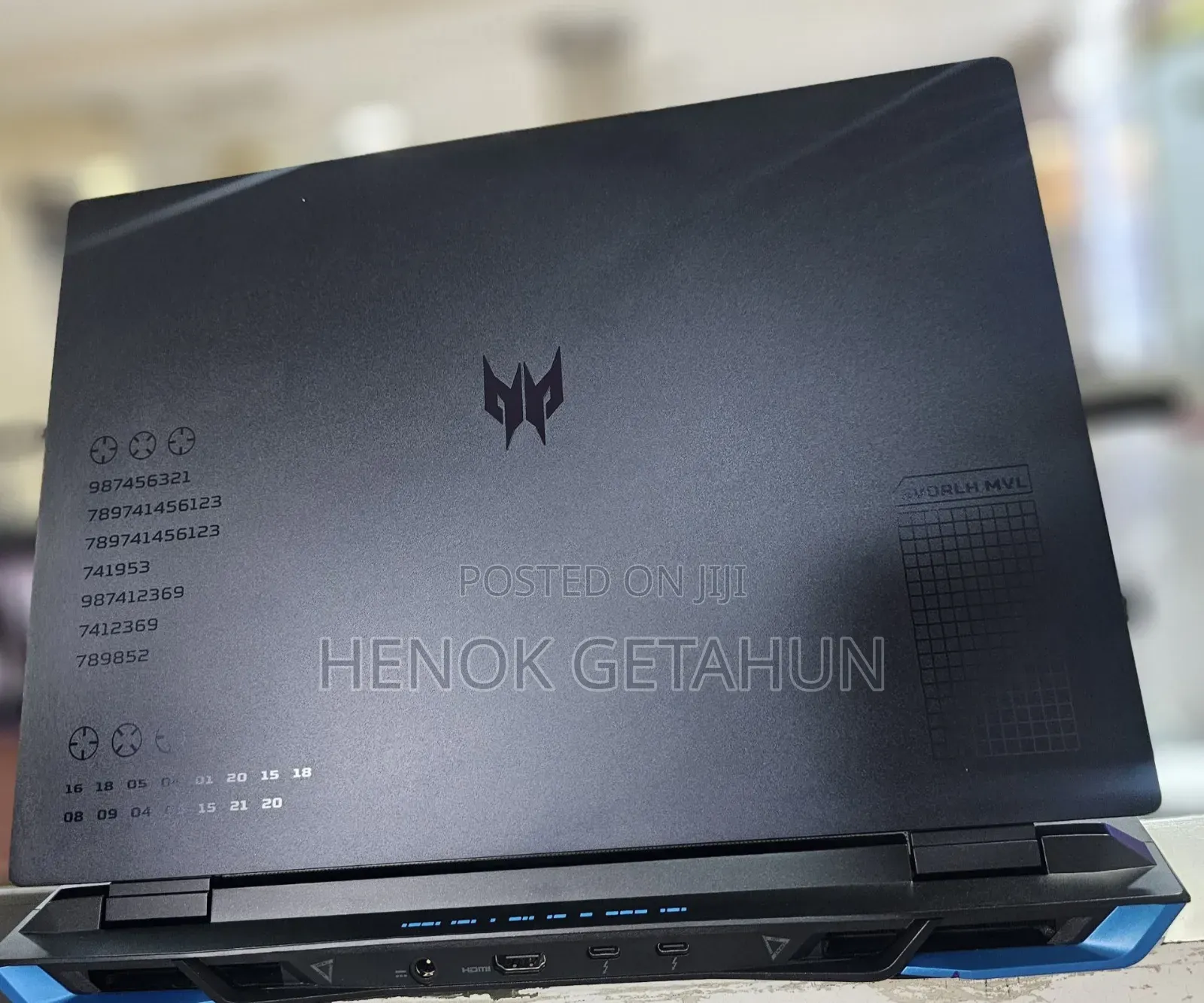 New Laptop Acer Predator Helios 300 16GB Intel Core I9 SSD 1T