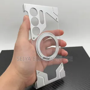 Samsung S25 Ultra Freamlass Clear Metal Cover