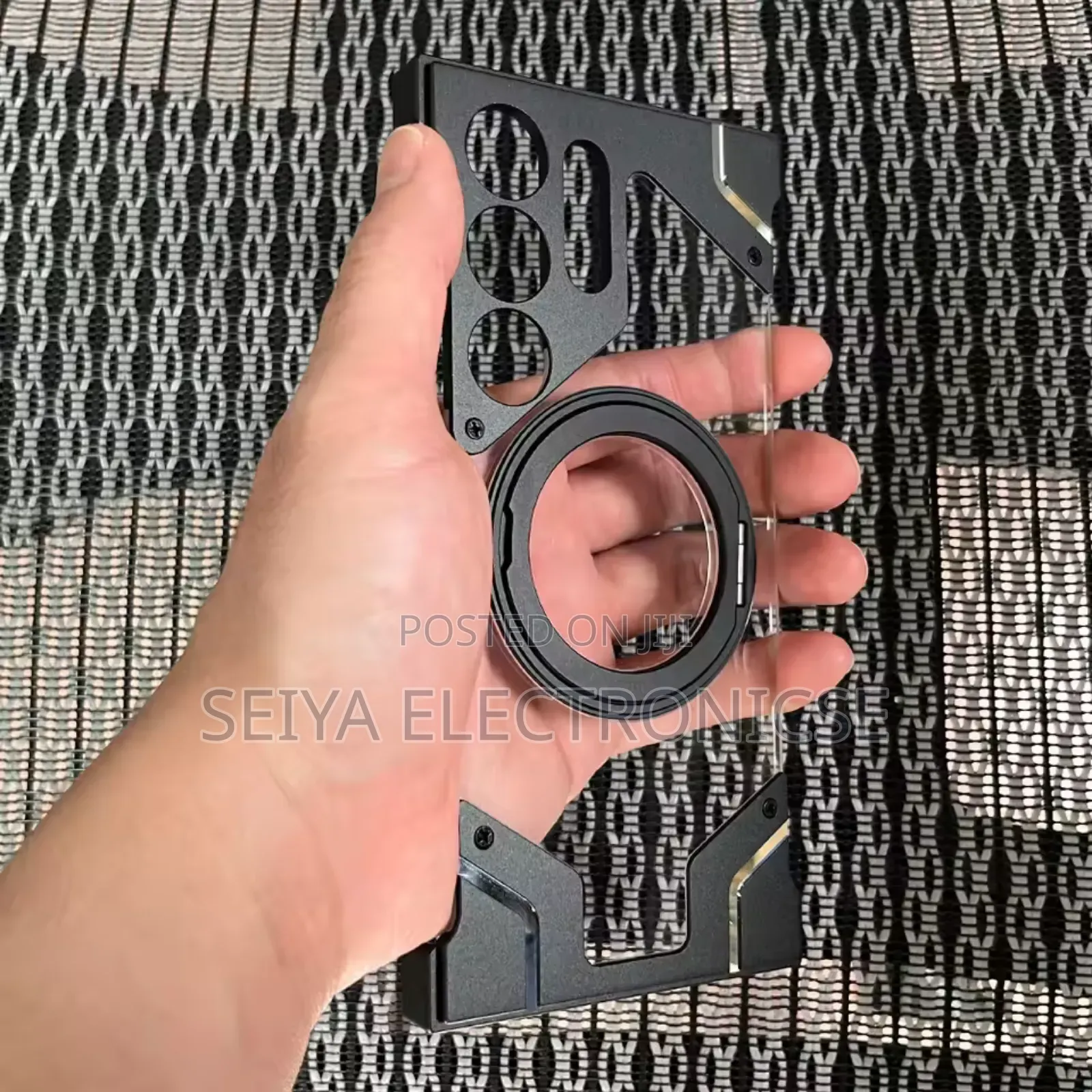 Samsung S25 Ultra Freamlass Clear Metal Cover