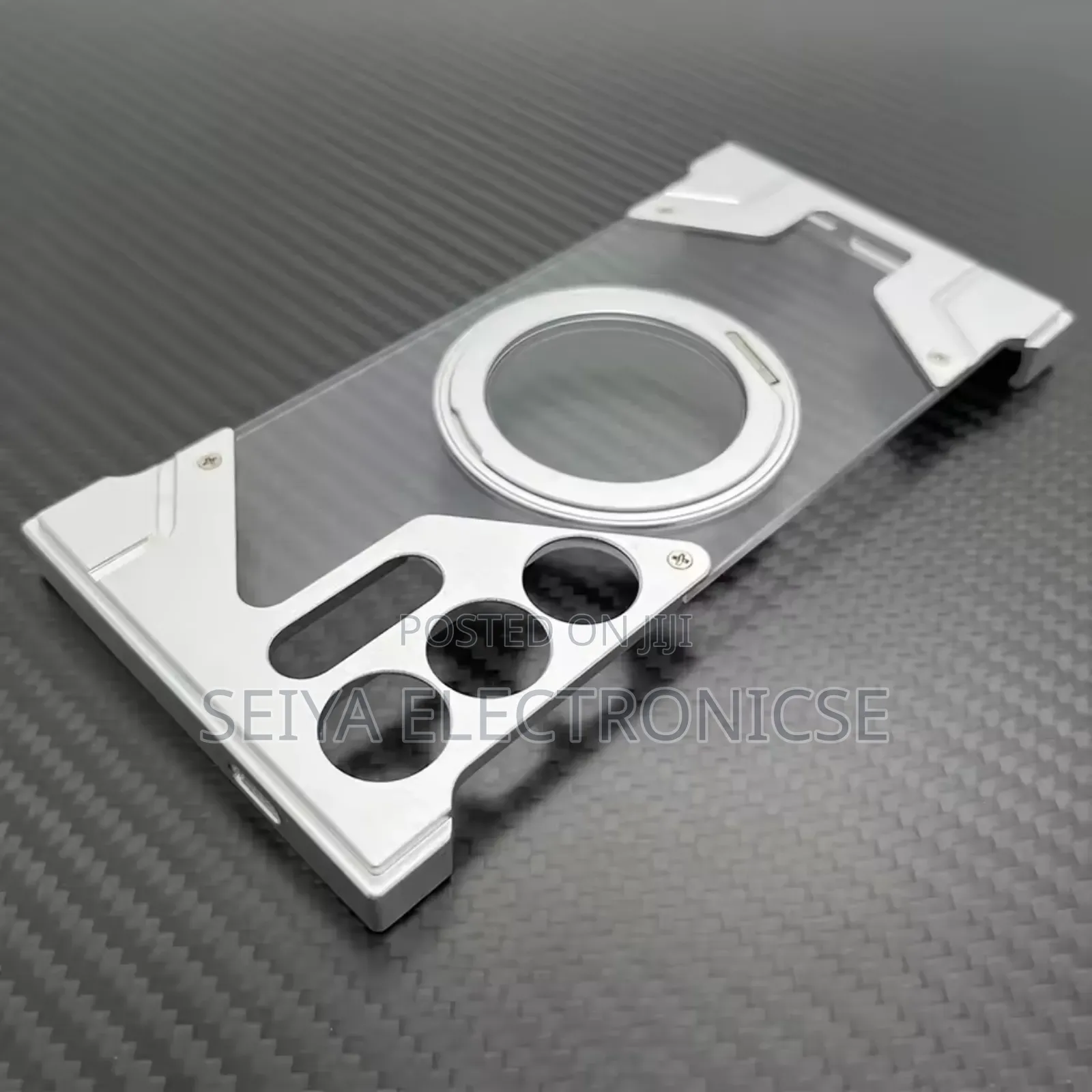 Samsung S25 Ultra Freamlass Clear Metal Cover