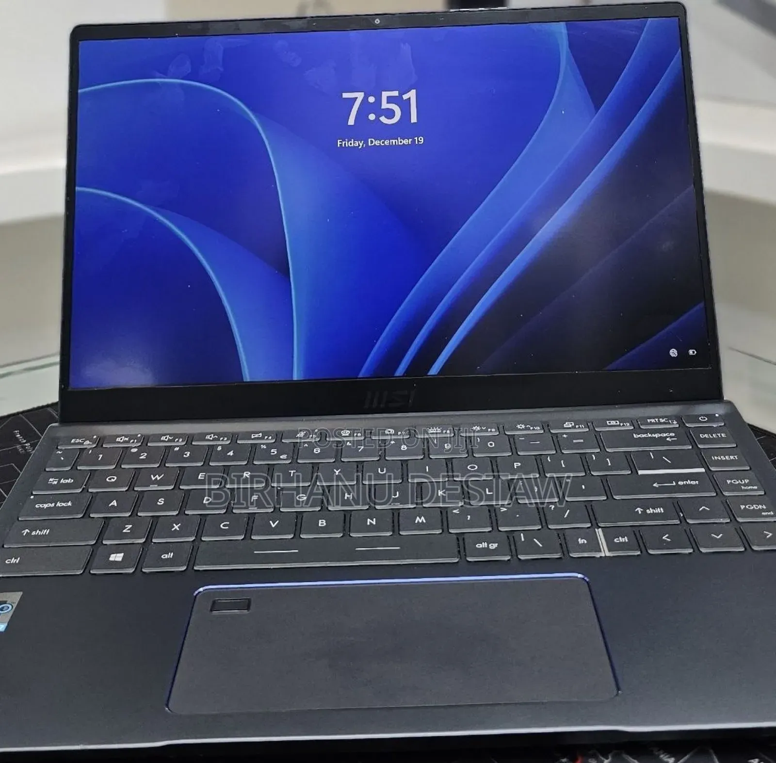 New Laptop MSI 32GB Intel Core I7 SSD 1T