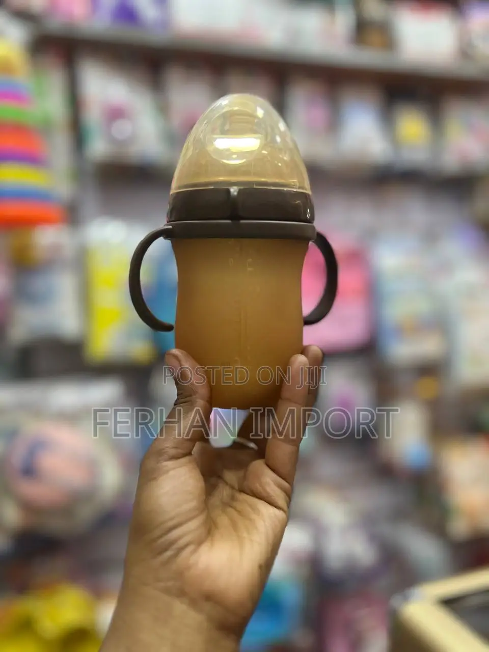 Silicone Milk Wide Mouth Baby Bottle