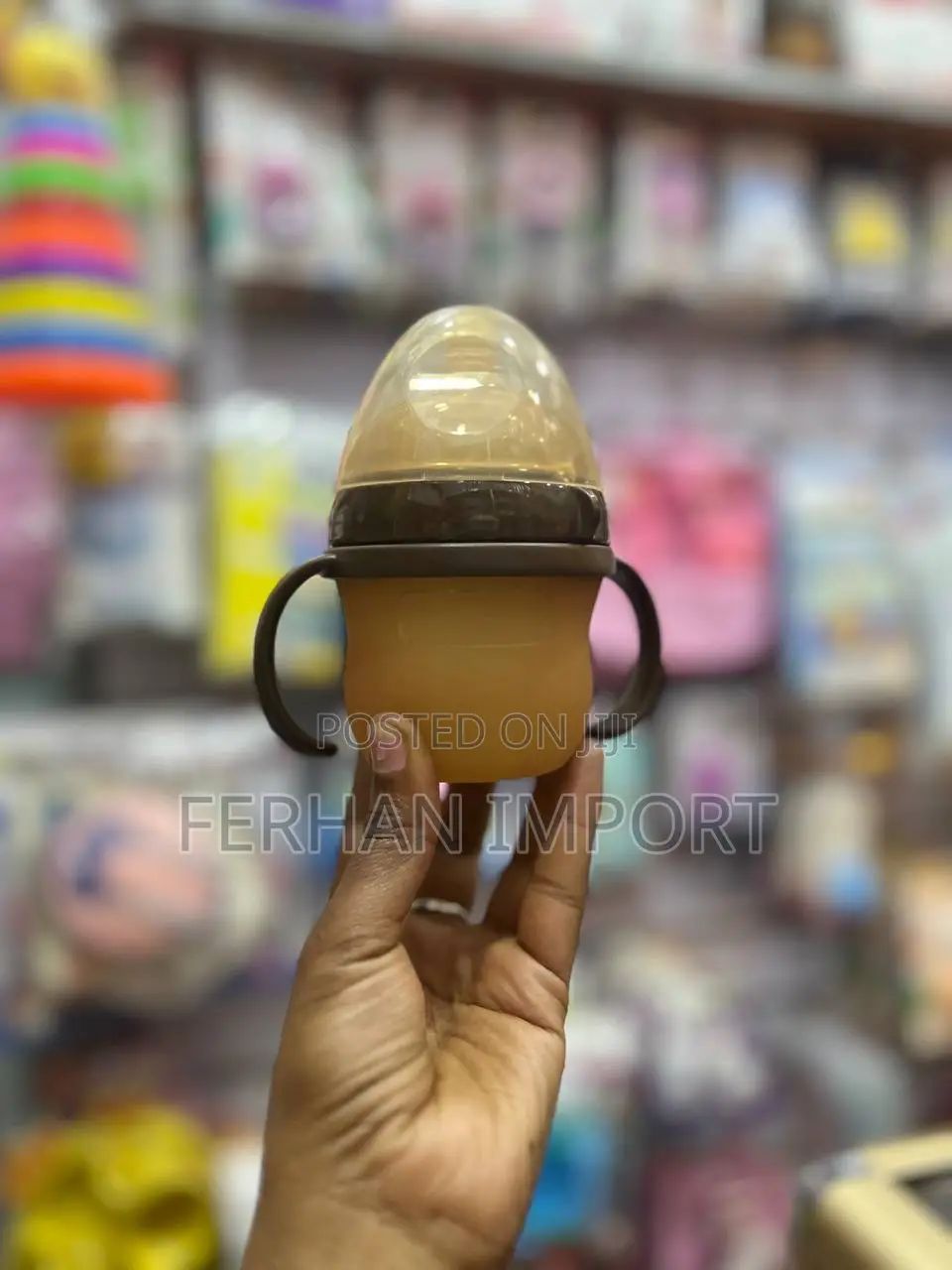 Silicone Milk Wide Mouth Baby Bottle