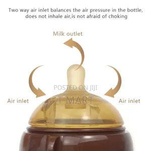 6 Pieces Bpa Free Silicone Baby Bottles or Feeding Sets ( Algo)