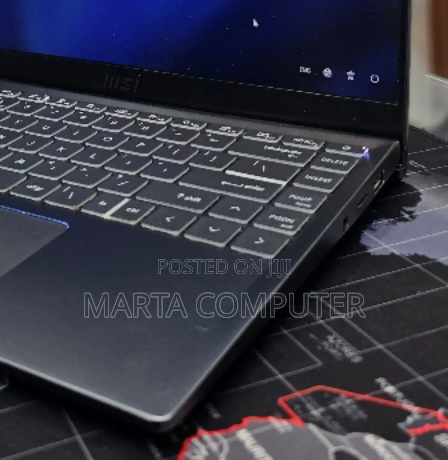 New Laptop MSI 32GB Intel Core I7 SSD 512GB