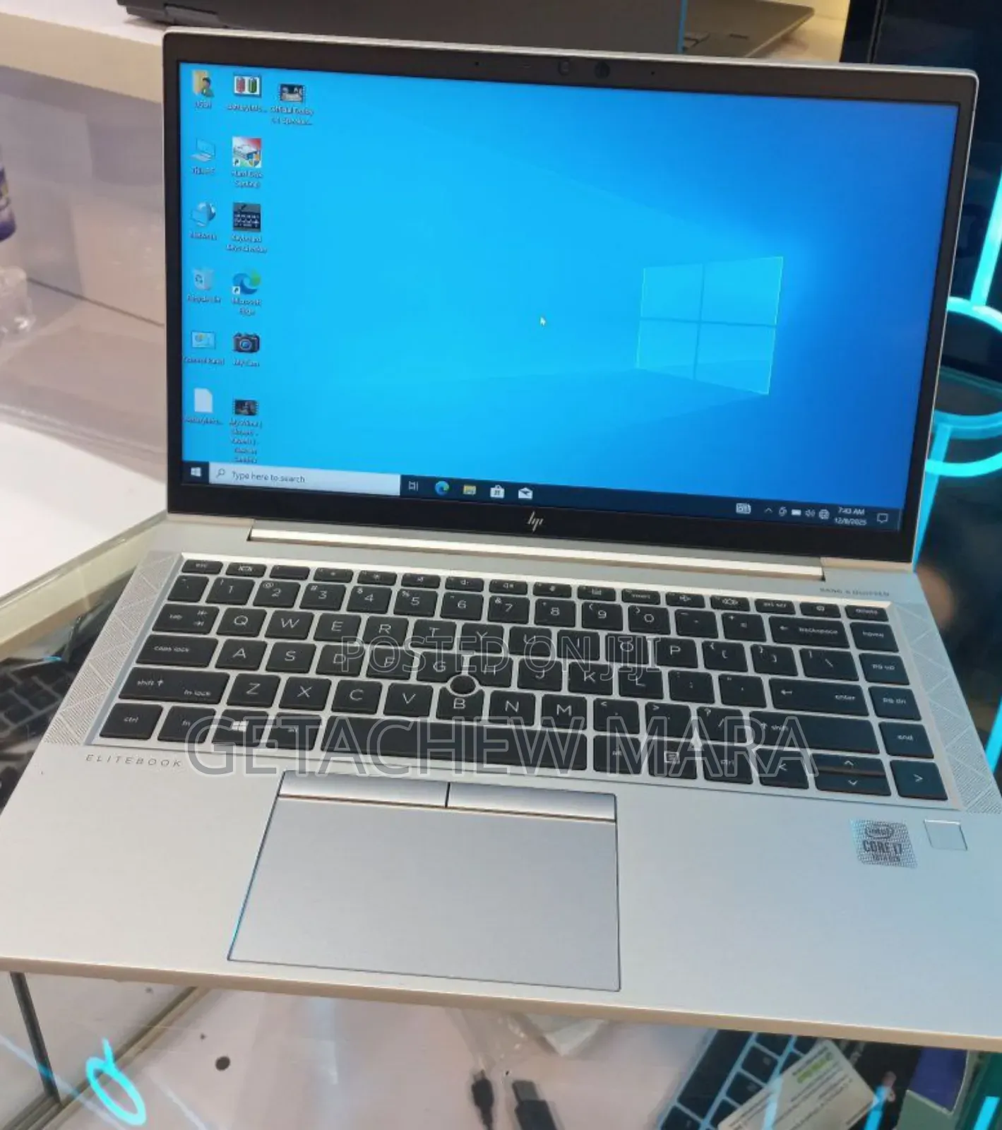 New Laptop HP EliteBook 840 G7 16GB Intel Core I7 SSD 512GB