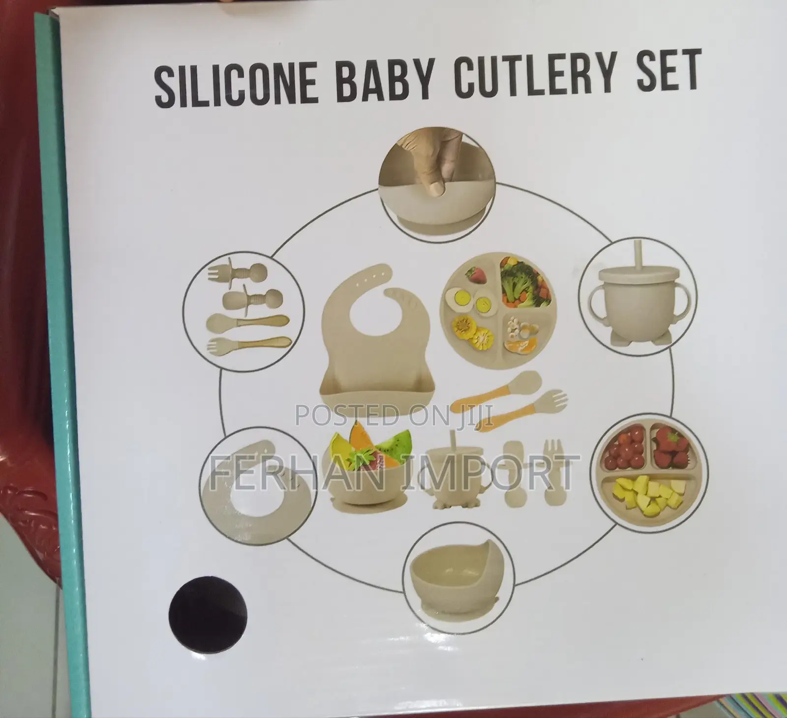 6 Set Silicone Baby Feeding