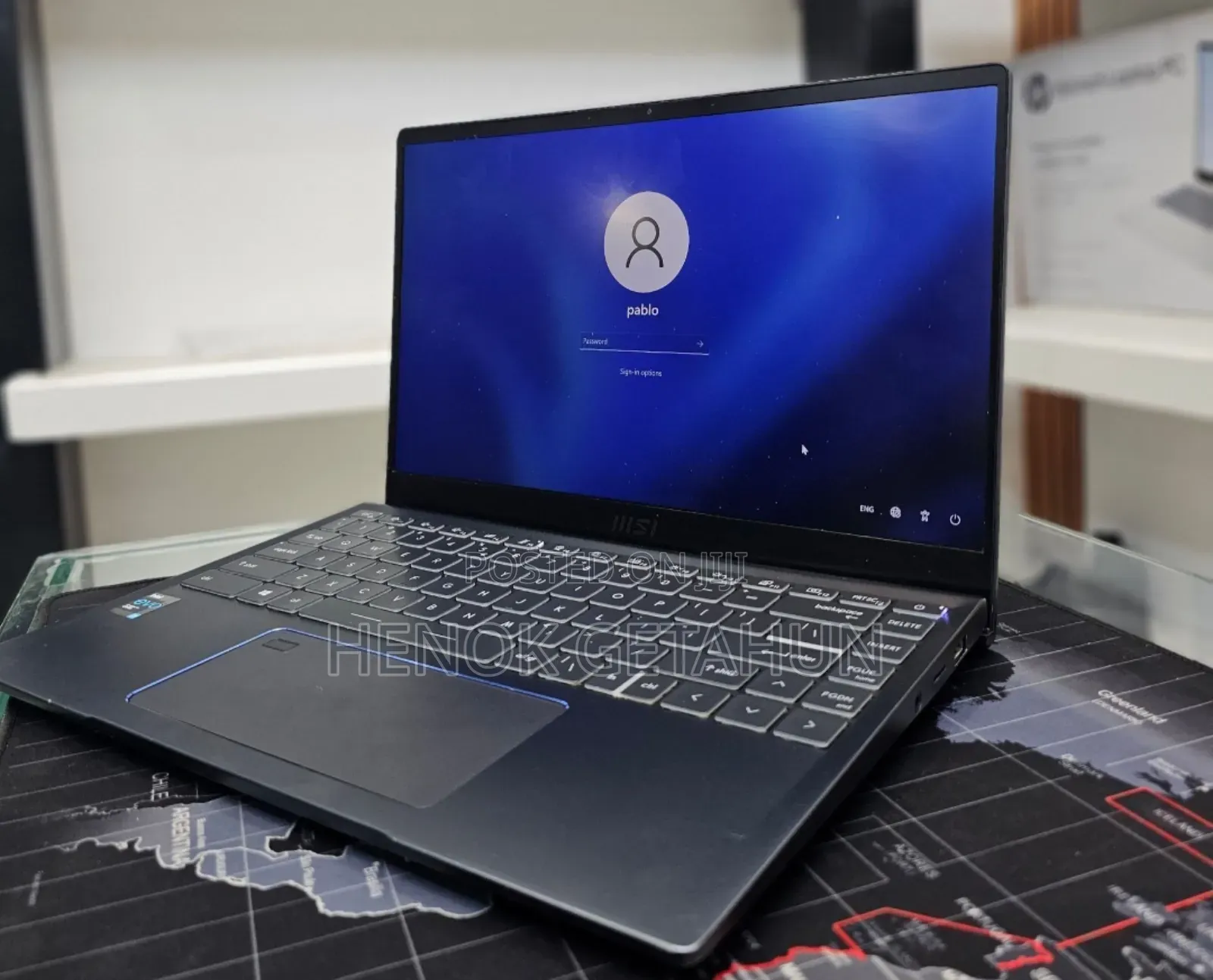 New Laptop MSI GF63 32GB Intel Core I7 SSD 512GB