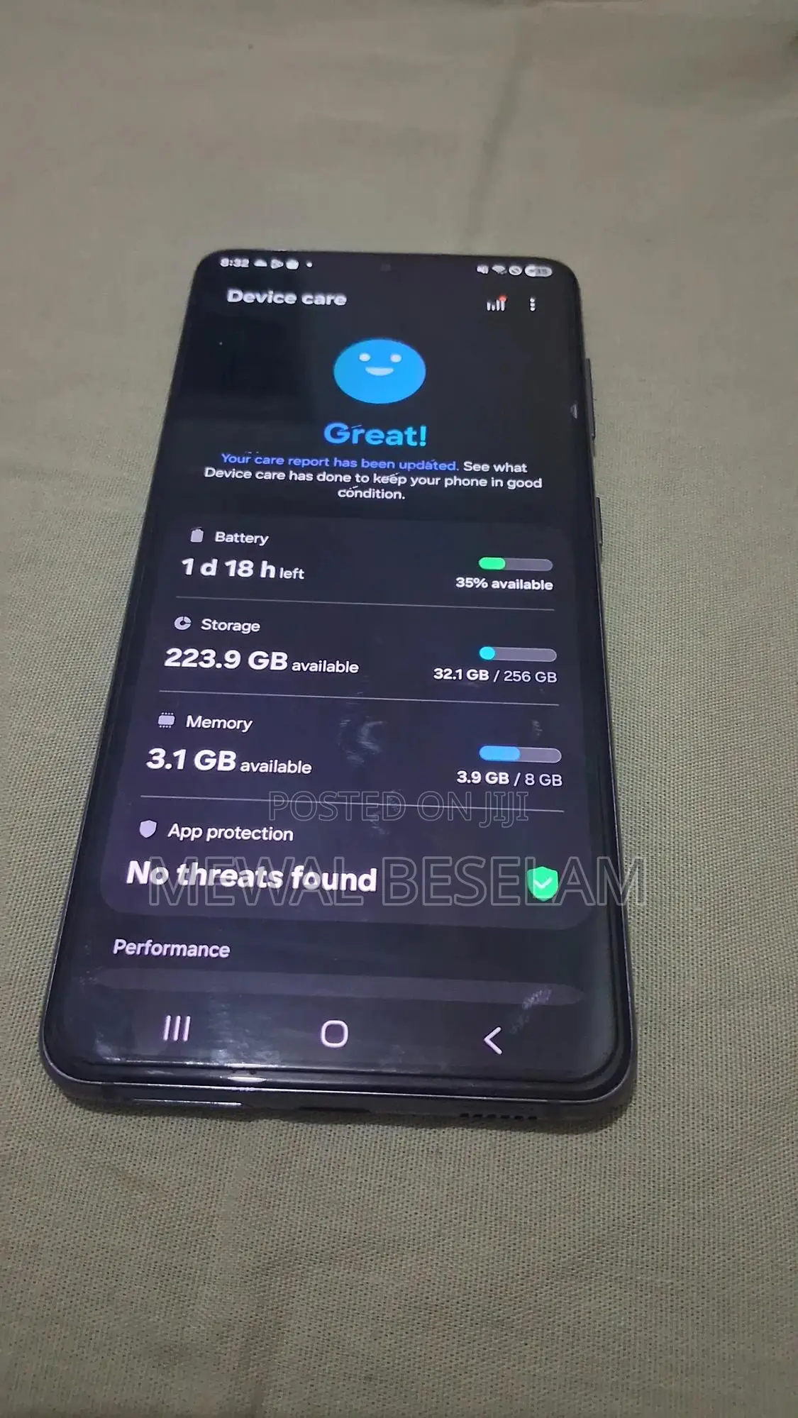 New Samsung Galaxy S21 5G 256 GB Black