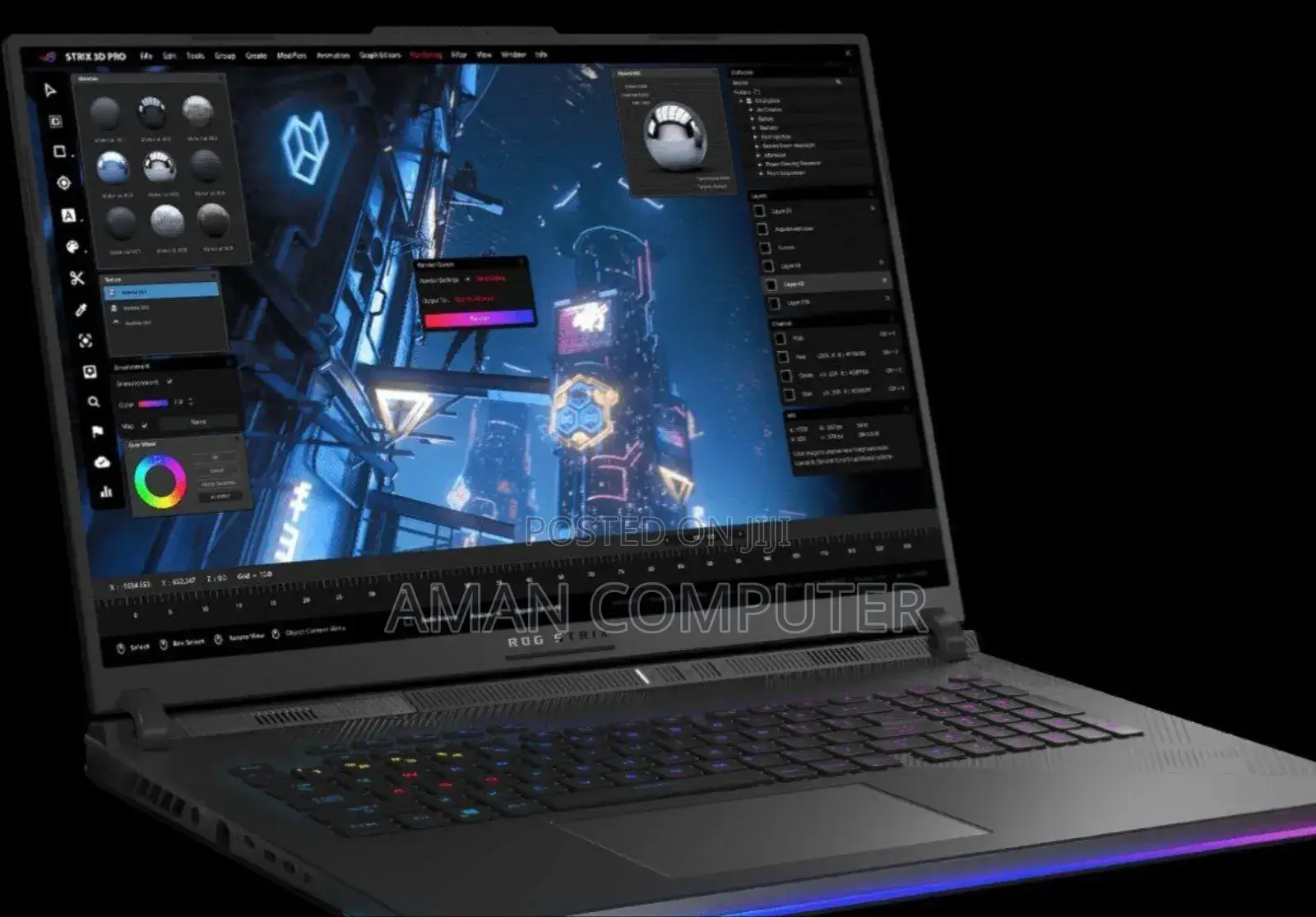 New Laptop Asus ROG Strix G15 32GB Intel Core I7 SSD 1T