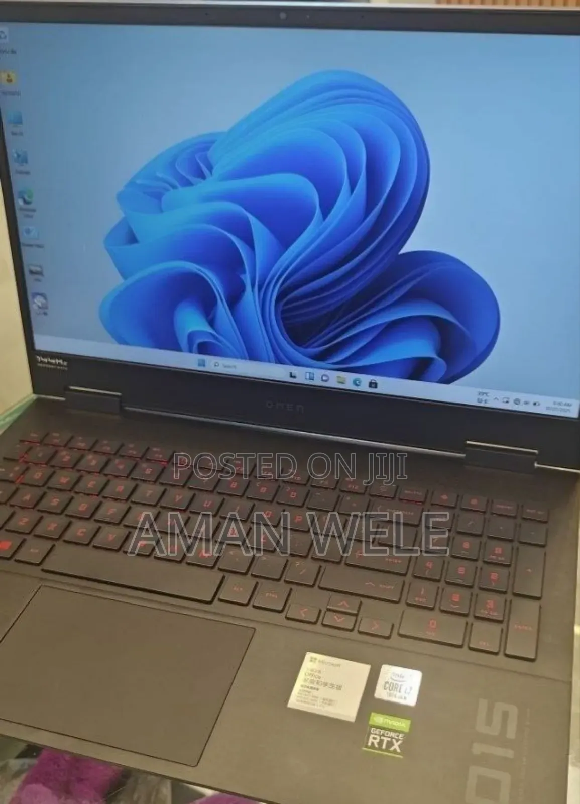 New Laptop HP Omen 15 16GB Intel Core I7 SSD 1T