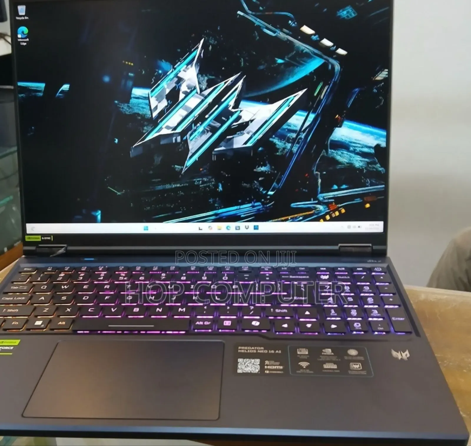 New Laptop Acer Predator Helios Neo 16 32GB Intel Core Ultra 9 SSD 1T