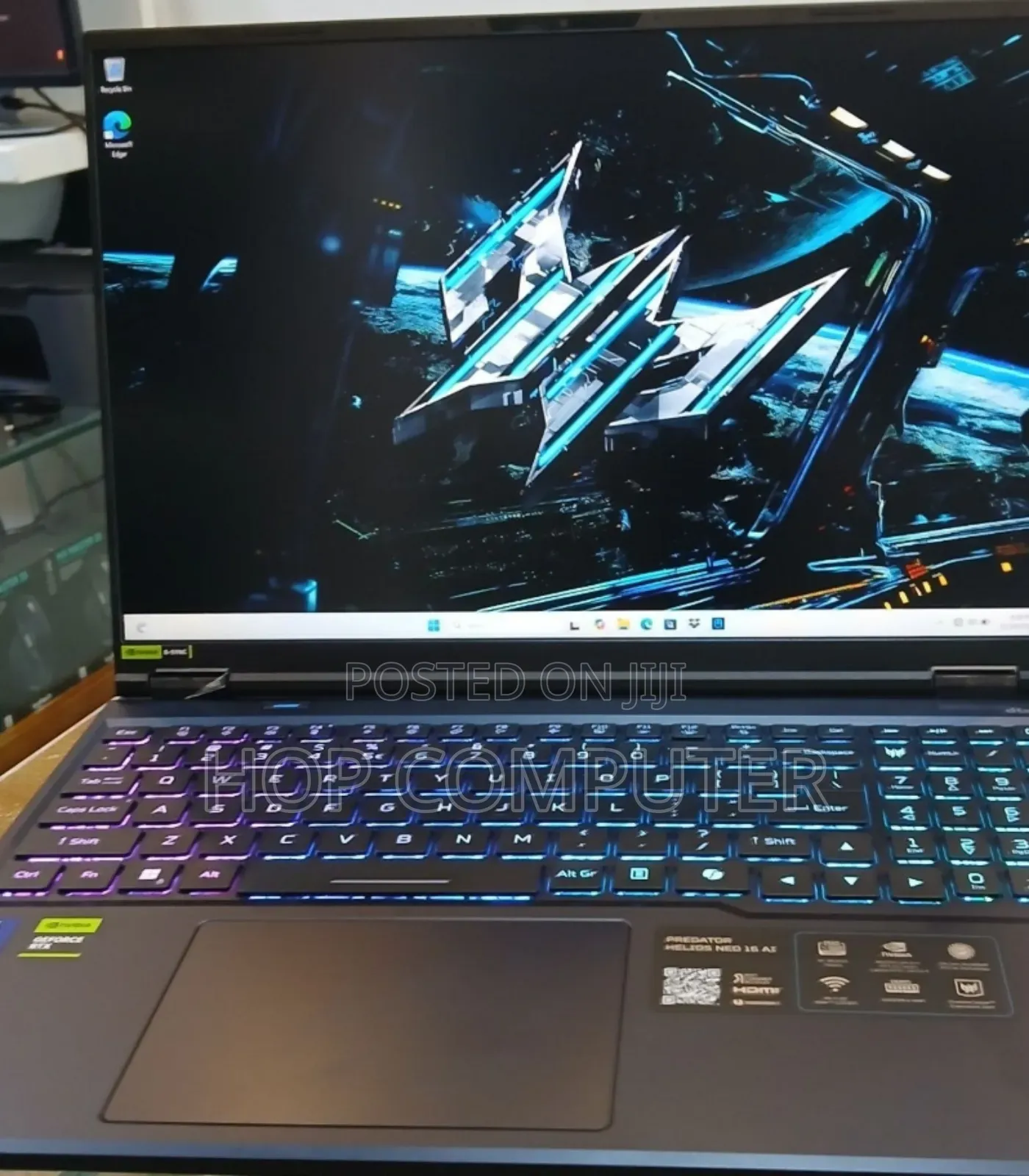 New Laptop Acer Predator Helios Neo 16 32GB Intel Core Ultra 9 SSD 1T