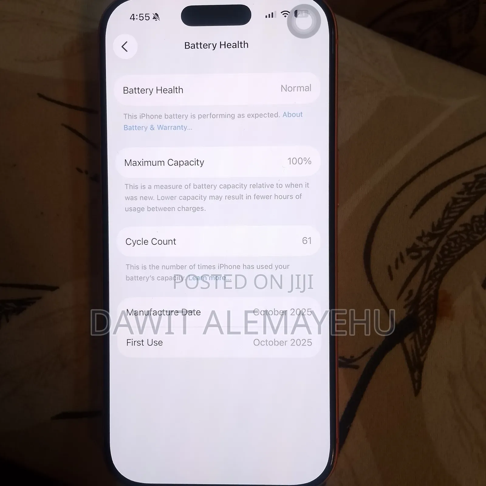 New Apple iPhone 17 Pro 256 GB Orange