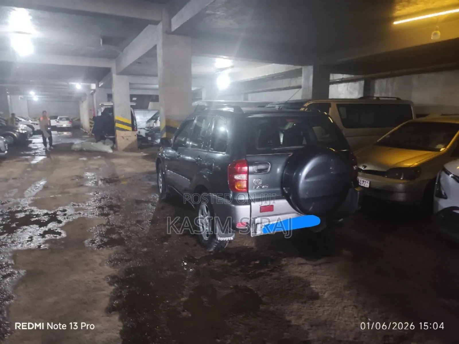 Toyota RAV4 2.0 D 2002 Gray