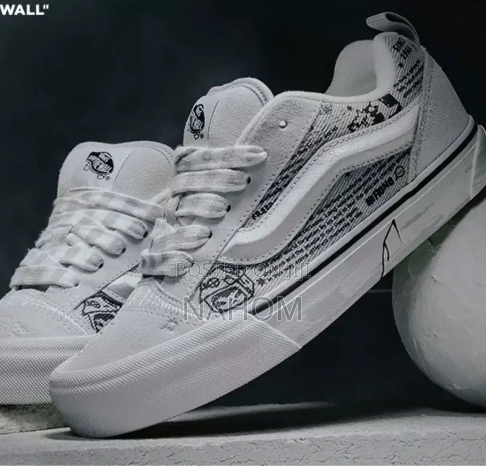 Vans White Old School