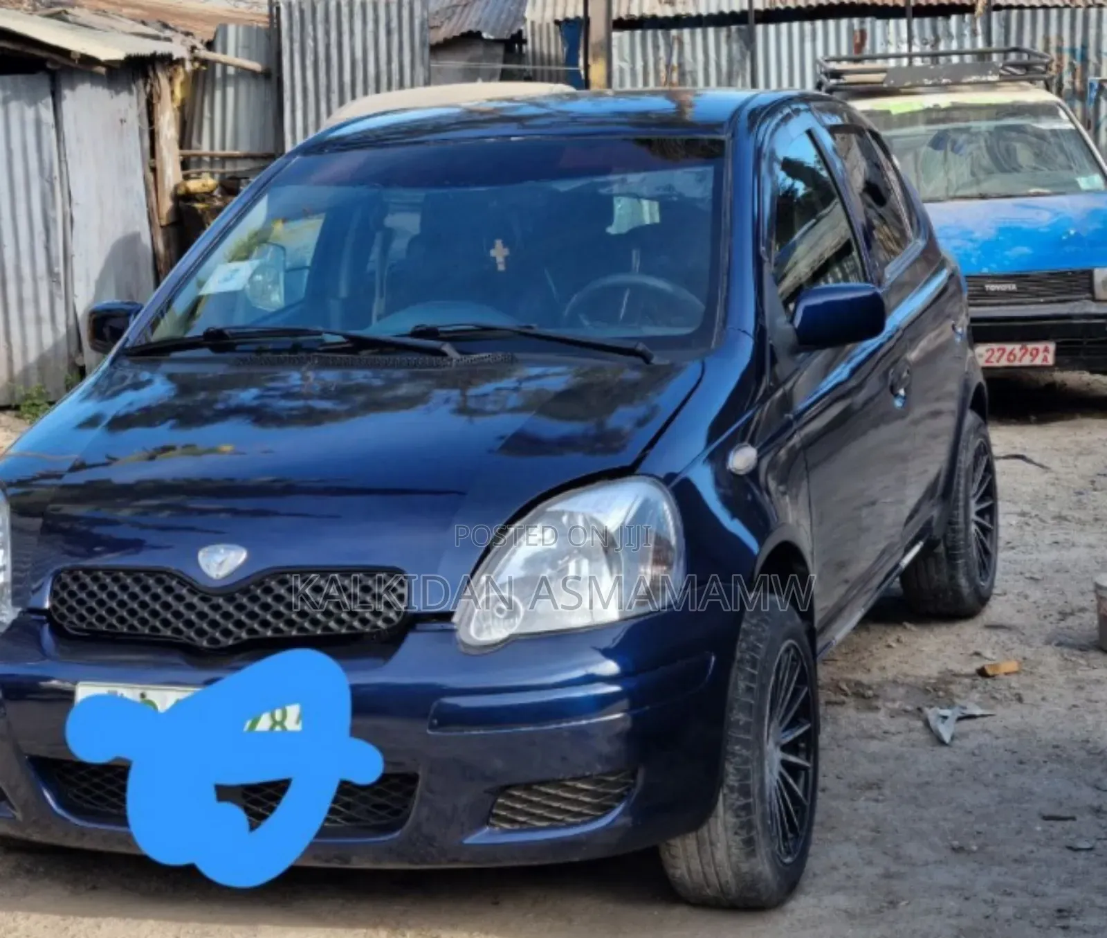 Toyota Vitz 2003 Blue