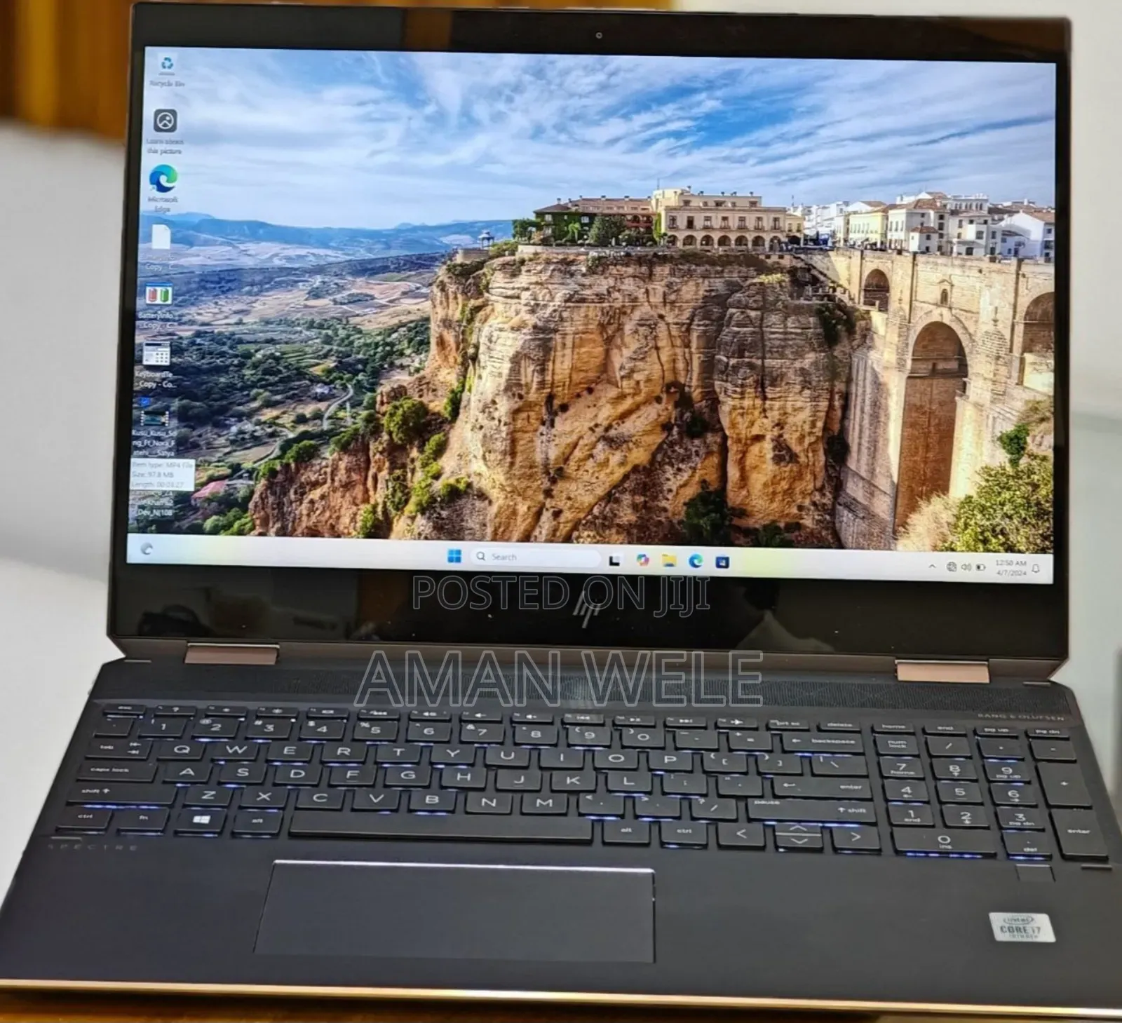 New Laptop HP Spectre 16GB Intel Core I7 SSD 512GB