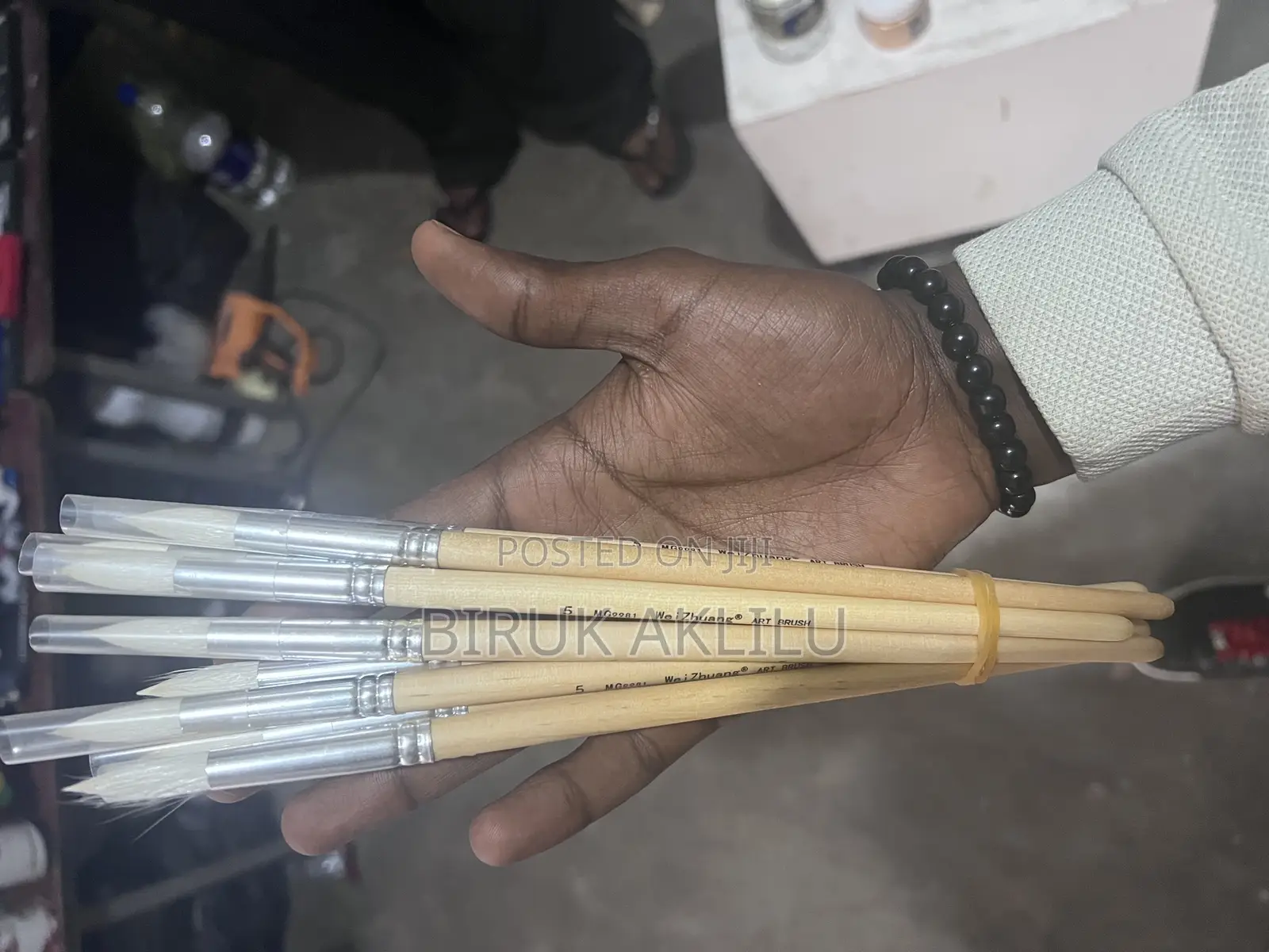 1pcs Wood Writing Brushes