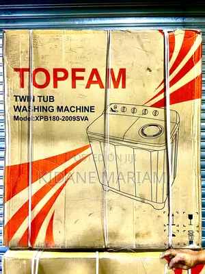 18kg Topfam Twin Tub Washing Machine