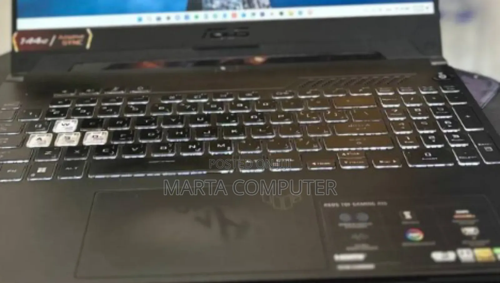 New Laptop Asus TUF Gaming A15 16GB AMD Ryzen 7 SSD 512GB
