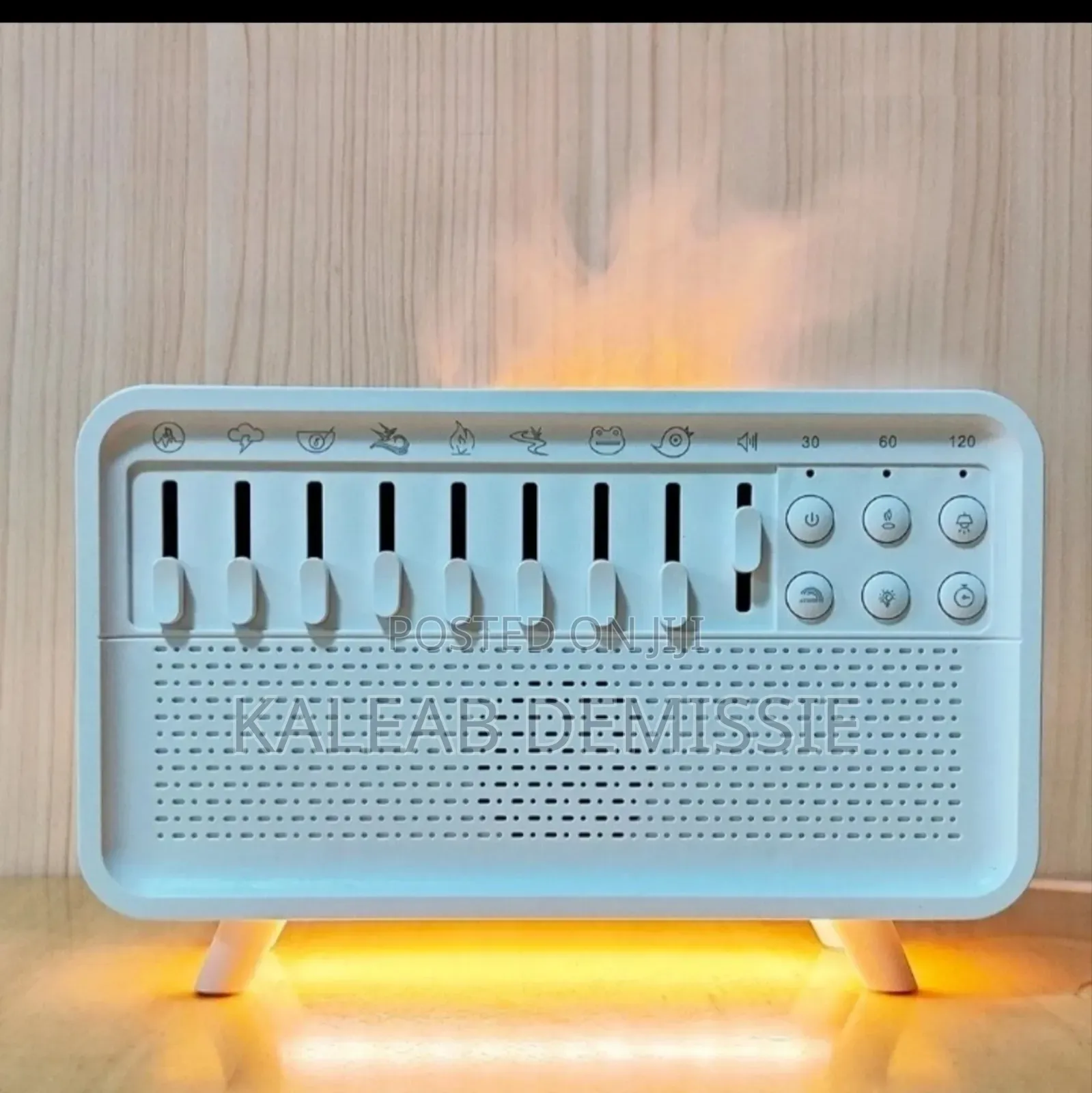 3-in-1 White Noise Machine With Humidifier Speaker